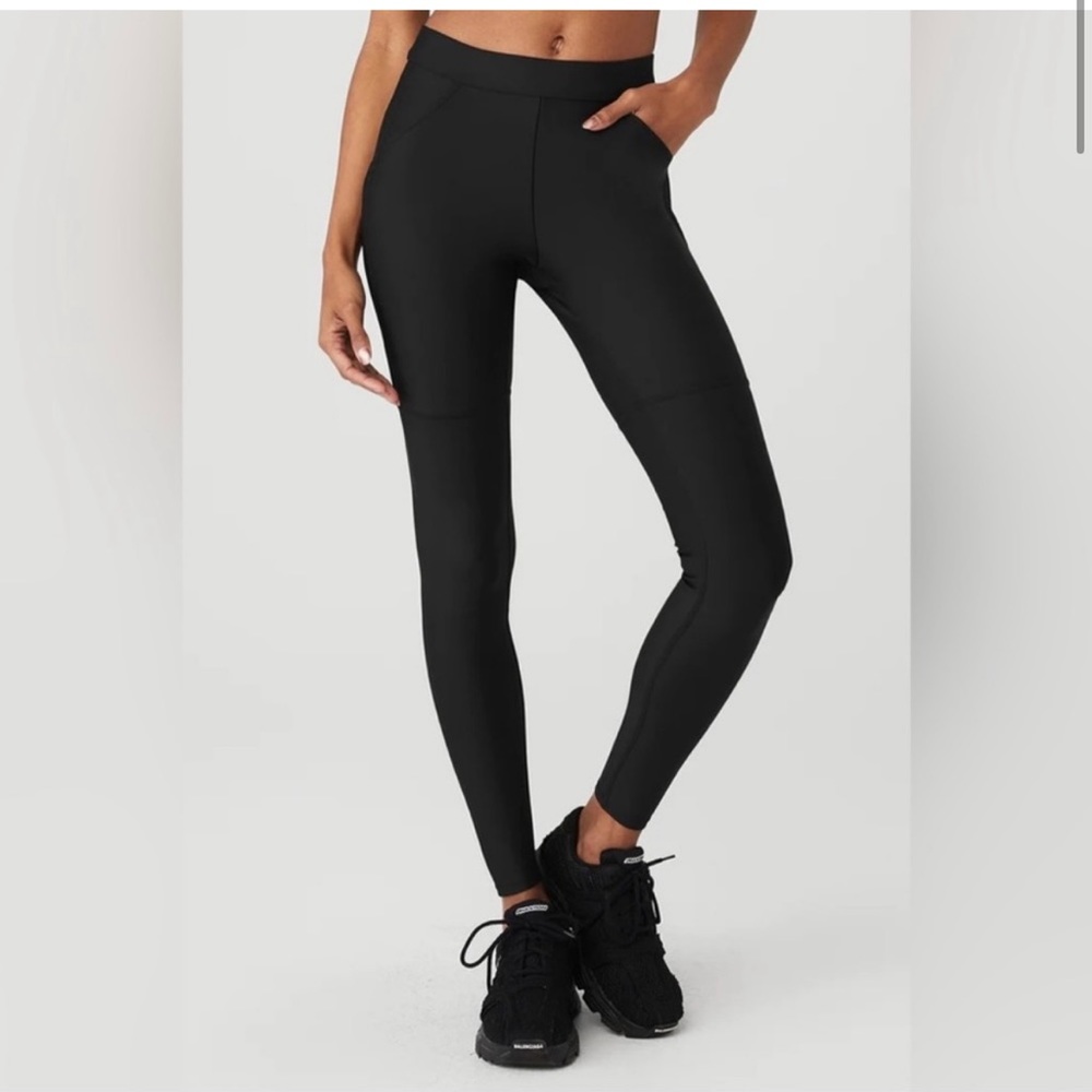 Alo Yoga High Waist 4 Pocket Utility Leggings in Black